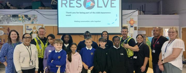 Background Image - St Hugh’s Primary School pupils take part in community-focused ASB Awareness Week workshop