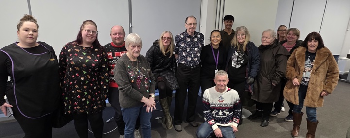 Background Image - Customers celebrate festive season at annual Christmas party