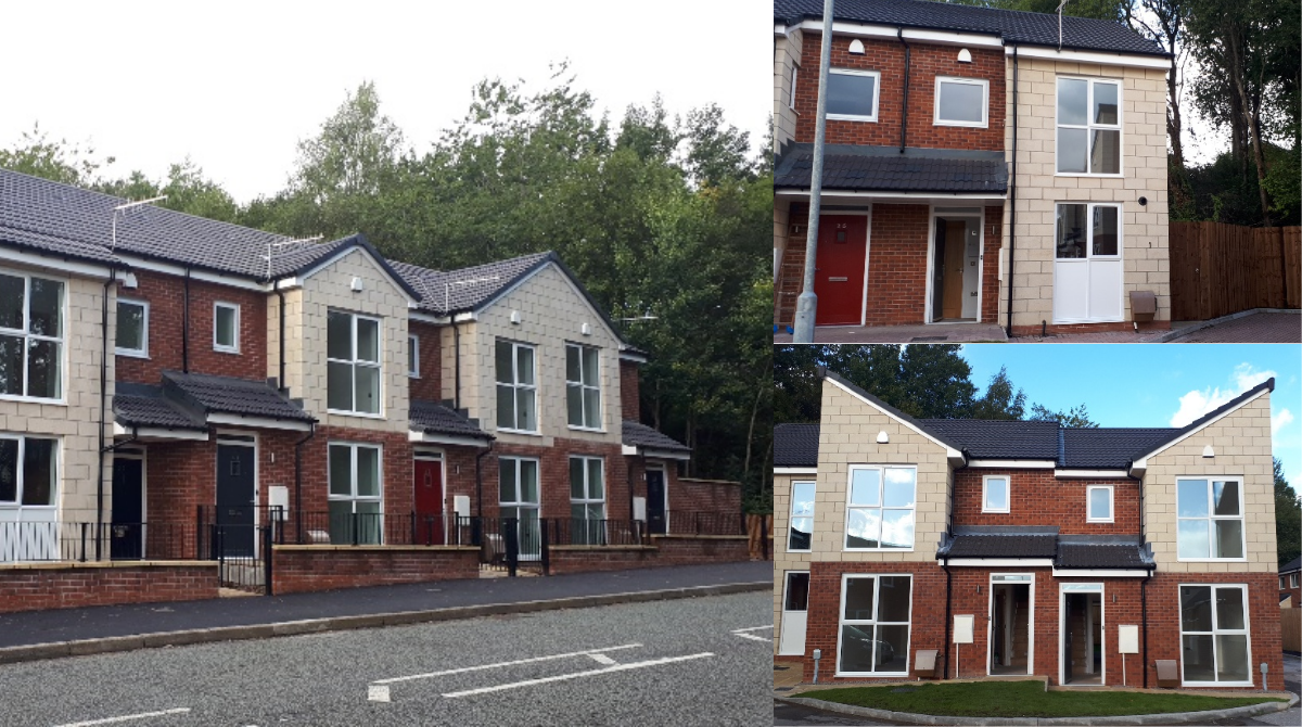 We have secured 17 three-bedroom houses at the new-build scheme on Wellyhole Street.