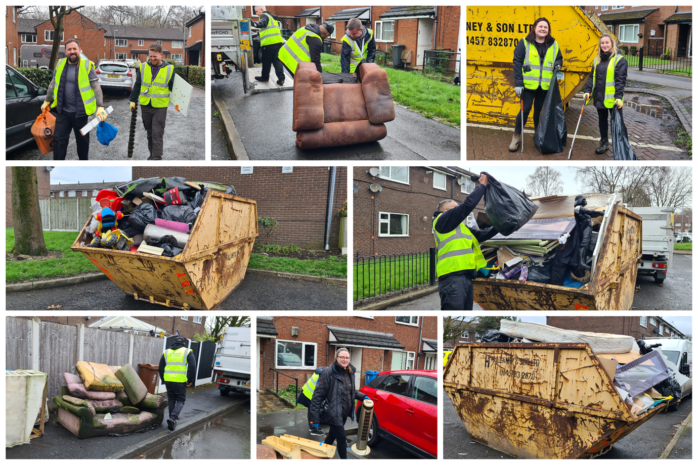 South Chadderton Community waste collection day