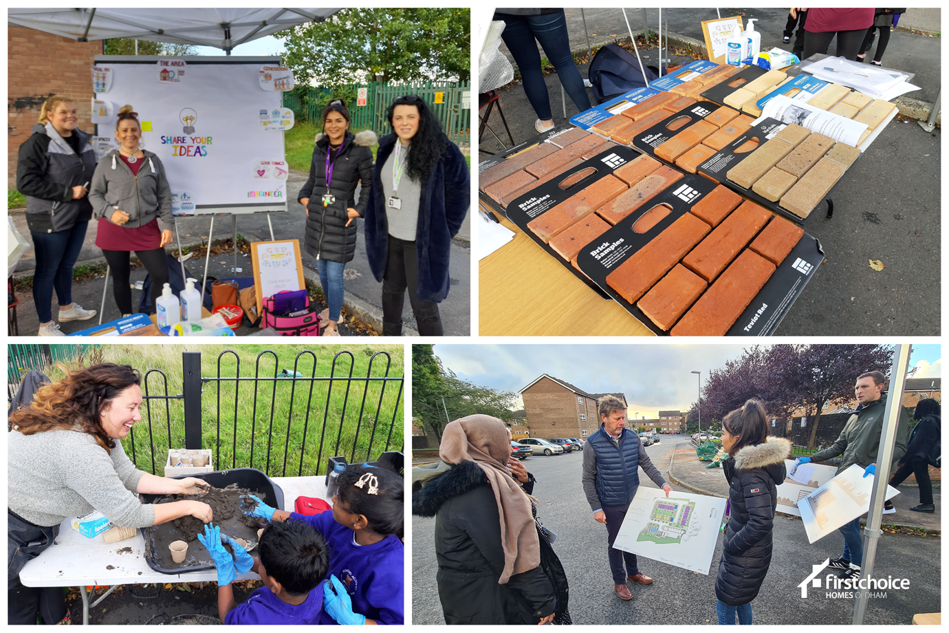 People from the West Street and Vale Drive neighbourhood and wider Oldham borough attended the West vale Community Engagement event on 29 Sept to have their say and get involved in the next steps of our West Vale project.