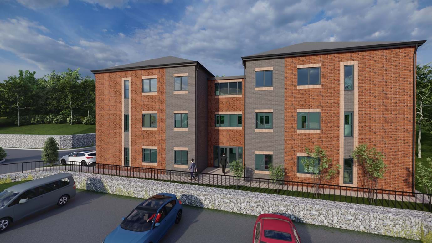Our modular scheme of twelve, energy efficient, two-bedroom apartments on Stephenson Street in Waterhead, Oldham is in the running to pick up the award for Best Approach to Modular Housing at the Northern Housing Awards 2022