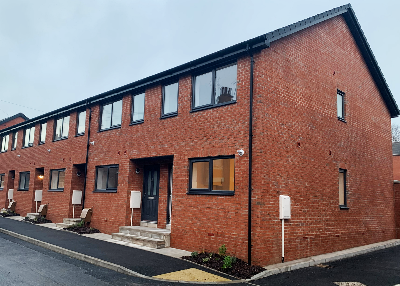 We've transformed a former brownfield site and bring 20 much needed new homes to Littleborough, all for affordable rent.
