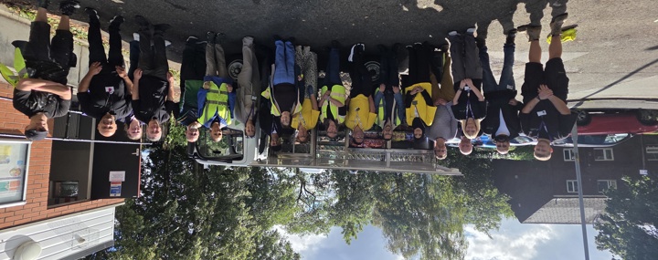 Background Image - Working together to clean up Barker Street
