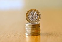 Single British One Pound Coin
