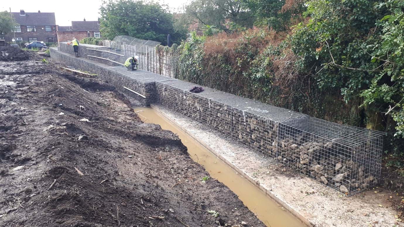 The development on the site of St Cuthbert's Church at Tanners Fold will comprise of three-bedroom family homes.