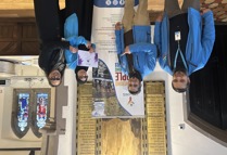 Left To Right Hafiz Rahman, Zakir Ahmad, Hafsa Batan From Yuvanis Foundation And Ghazalla Iqbal FCHO