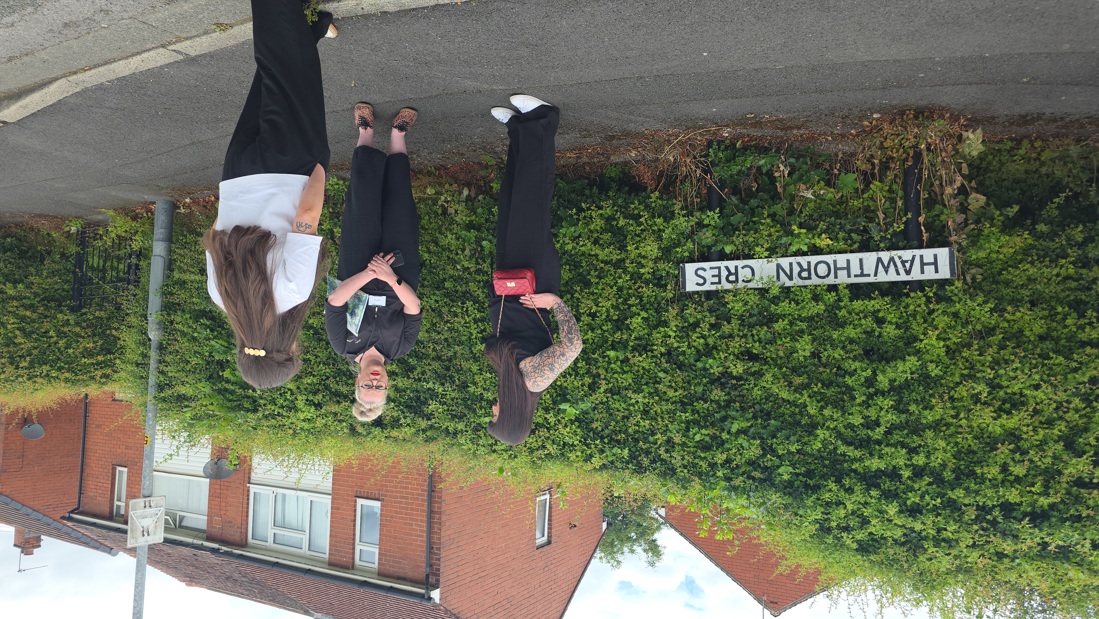 Neighbourhood Officers And OMBC Colleagues On A Shaw Neighbourhood Walkabout