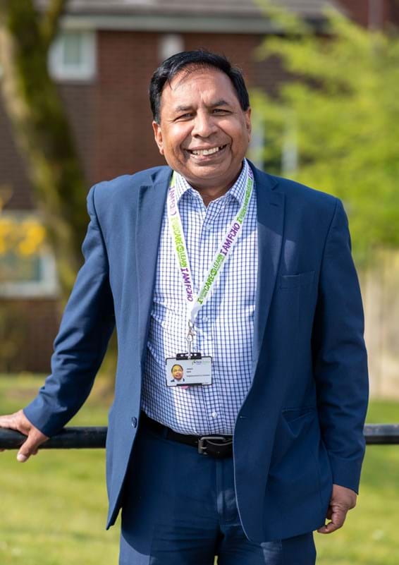 Jawaid Iqbal is the Neighbourhood Coordinator in Higginshaw and St Mary's