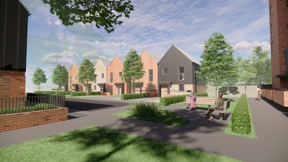 Twenty six houses are planned at West Vale – a mix of two, three and four-bedroom family homes – along with 62 apartments, which will have one or two bedrooms.