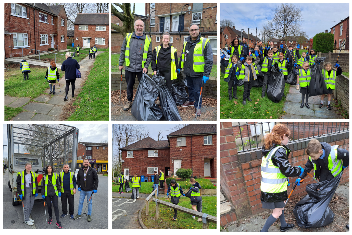 Royton North Community litter pick