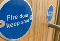Fire Door Close Up