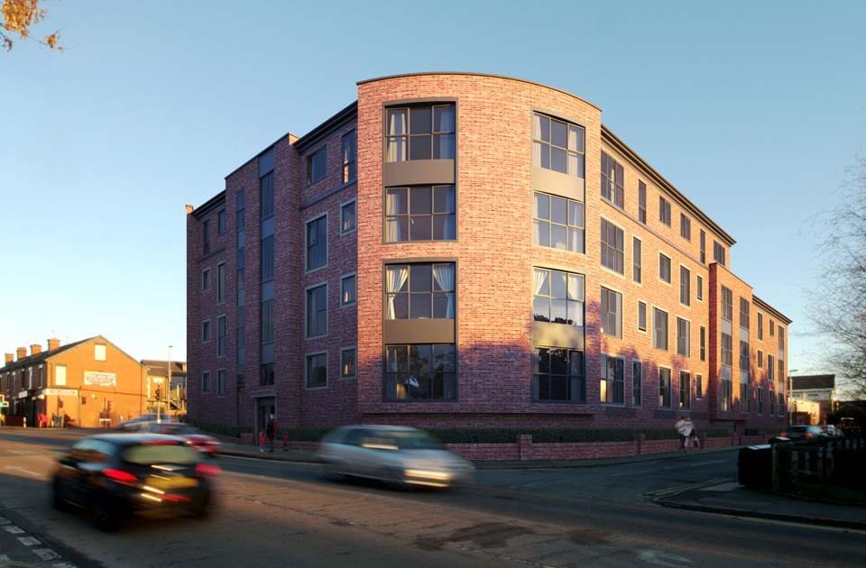 We are working with Challenger Building Services to transform a brownfield site at Rochdale Road East in Heywood and bring forward 40 one and two-bedroom apartments for affordable rent.