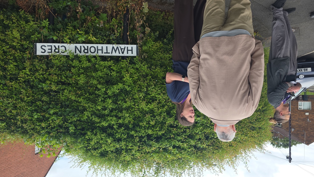 Louise Dean And Local Councillor