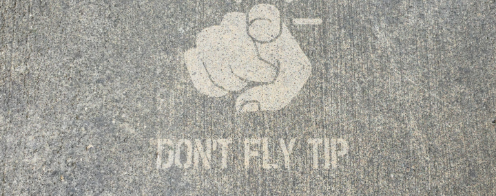 Background Image - New reverse graffiti campaign targets fly-tipping hotspots