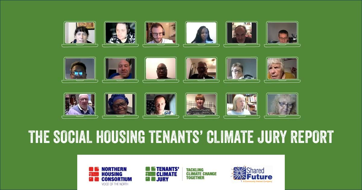 Social housing tenants come together to speak out on tackling climate change