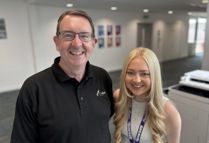 Mark Gifford, FCHO CEO And Olivia Wild, Graduate Summer Intern