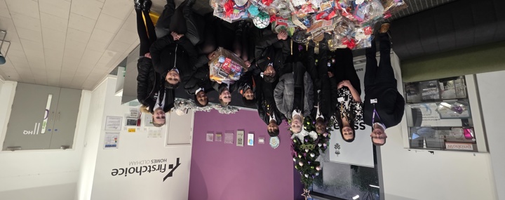 Background Image - The Brian Clarke Academy students donate Christmas hampers to families in need