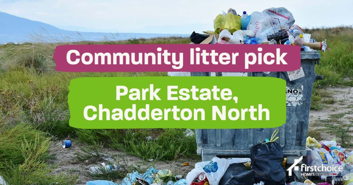 Community Litter Pick, Park Estate Chad North 2