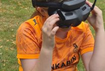 A Young Person On The Programme Using The Immersive Drones