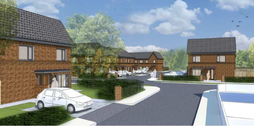 FCHO Is Planning 38 New Family Homes For Cherry Ave, Alt 1