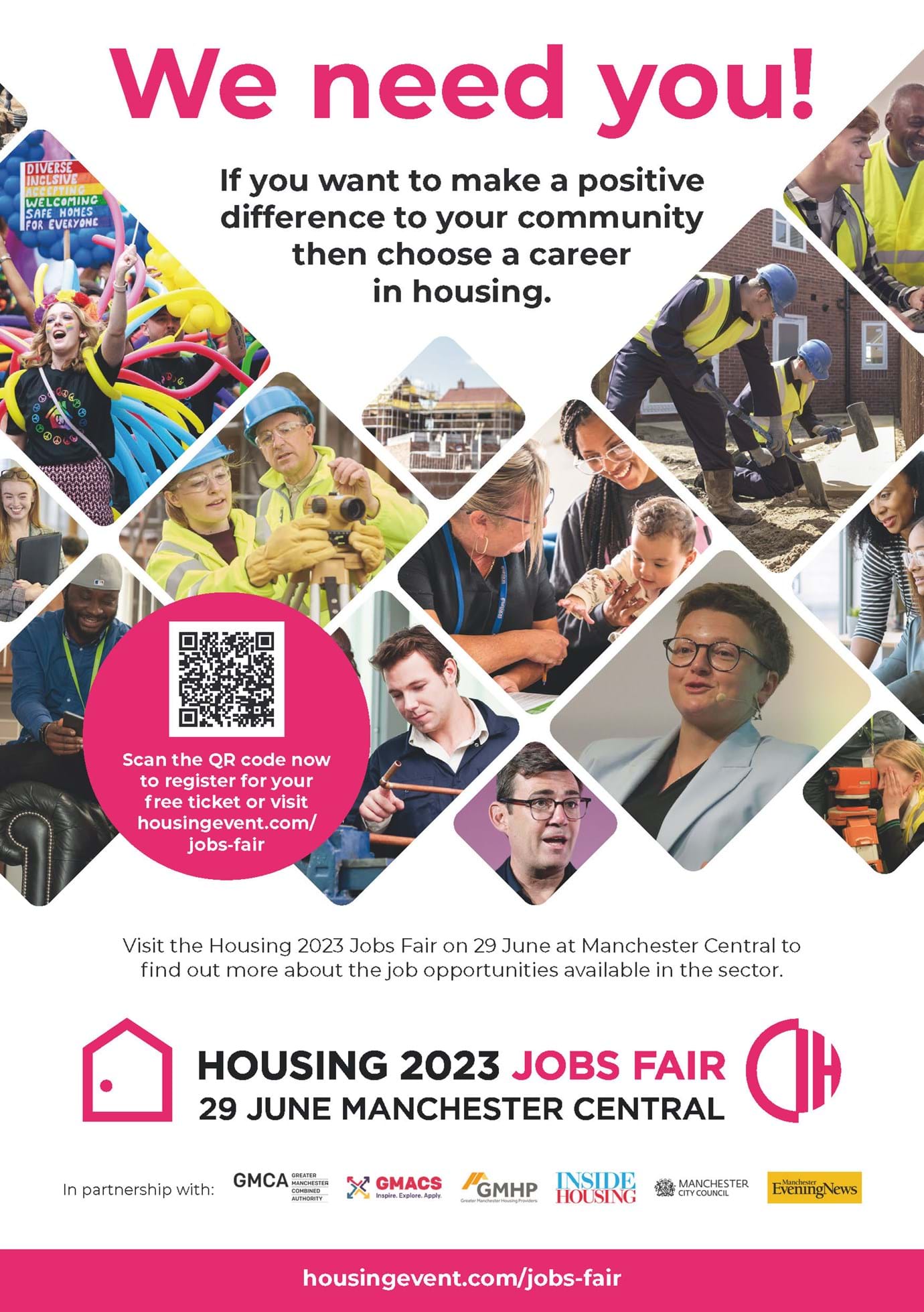 Poster Housing Jobs Fair 2023