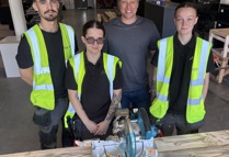 Kyle With Apprentices