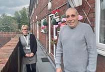 (L) Live Well Advisor, Suzanne Hurst, With Live Well Customer Terry Hall (R), Aged 63