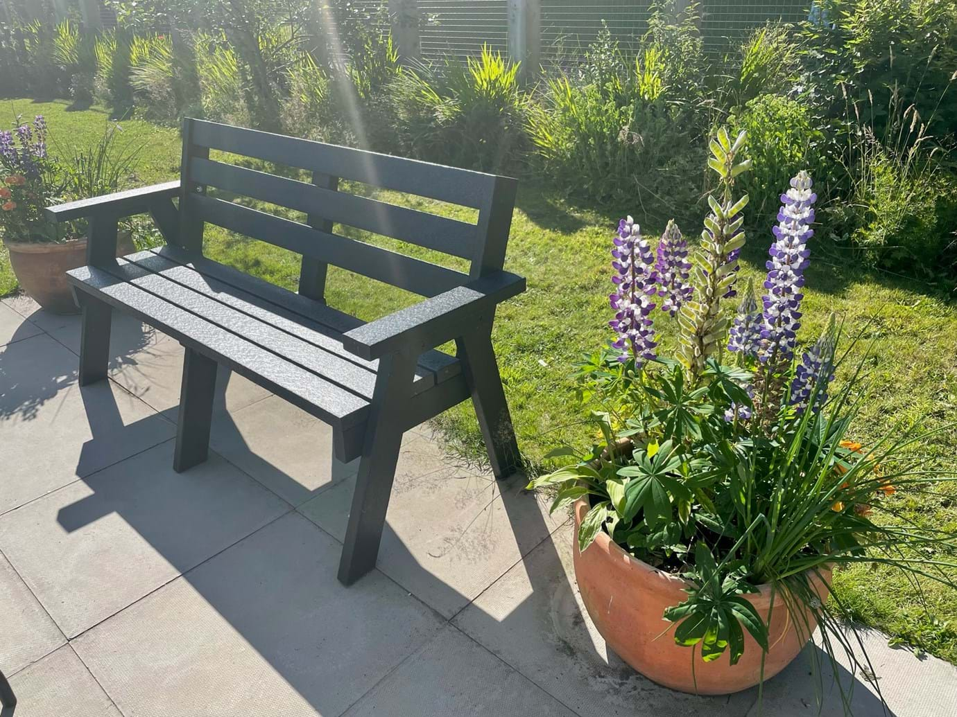 Recycled Plastic Benches At Veg In The Park